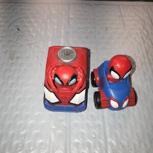 Spidey and His Amazing Friends 2 Mini Vehicles Cars 2in Marvel Lot